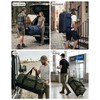 Fanwoli 100L Rolling Duffel Bag with Wheels, Durable Travel Duffel