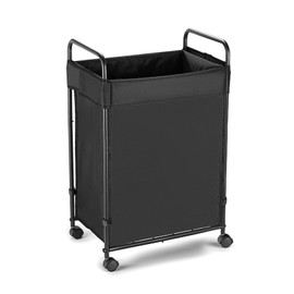 SweetBin Laundry Hamper, 90L Oxford Fabric Laundry Sorter with Wheels, Rolling Laundry Sorter Cart with Removable Liner, Dirty Clothes Hampers for Bedroom, Laundry Room, Bathroom
