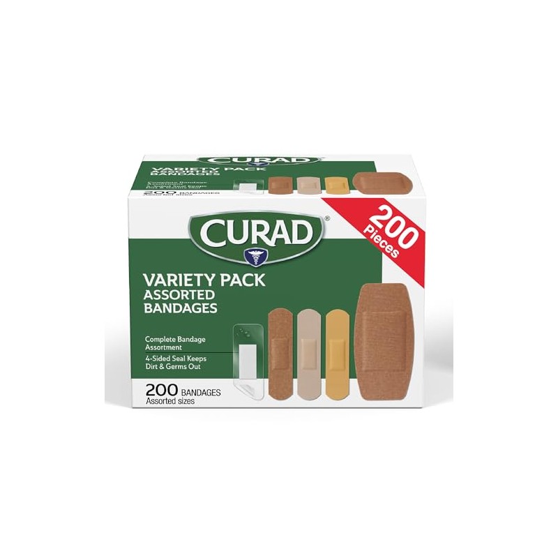 Curad - Vendas adhesivas, 200 unidades