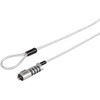 Hama Laptop Lock Combination Lock No Keys Needed, Velcro Cable