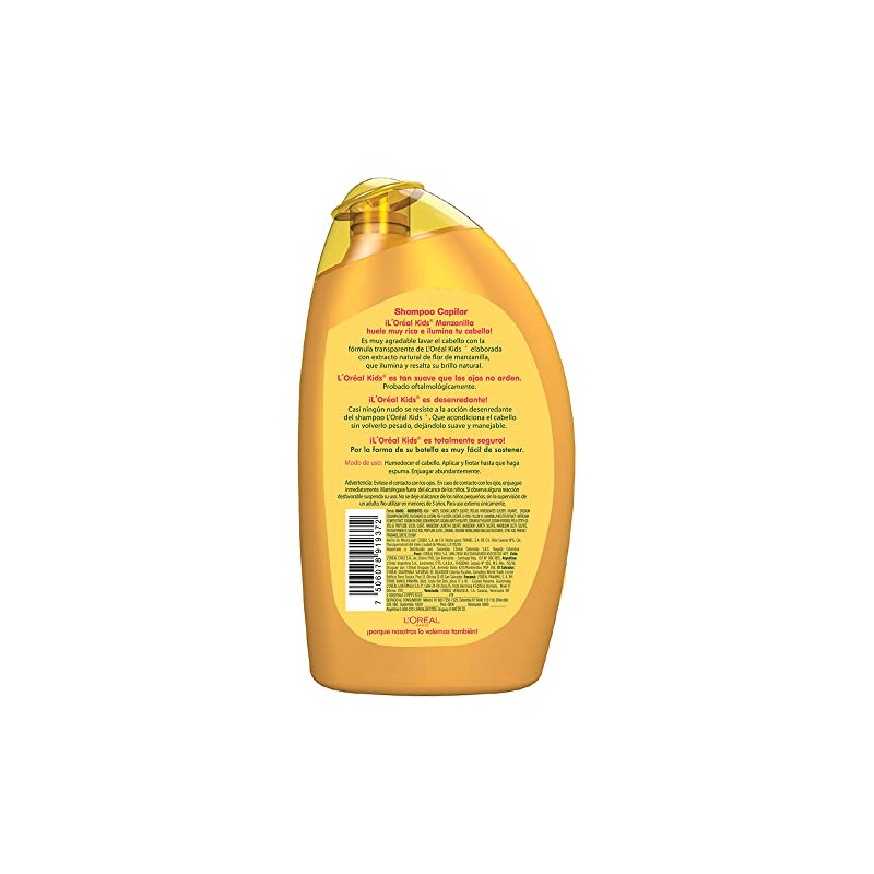 L'Oreal Paris, Shampoo Manzanilla L'Oréal Kids 260 Ml