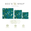 Conjunto de 3 Bee's Wrap em vários tamanhos Ocean -