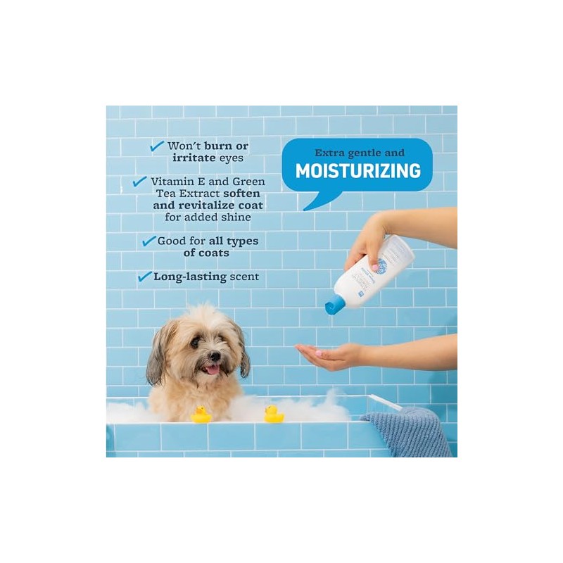 SynergyLabs Veterinary Formula Solutions Snow White Shampoo; 17 fl. oz.