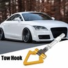 X AUTOHAUX Triangle Shape Front Rear Bumper Pendant Ring Eye