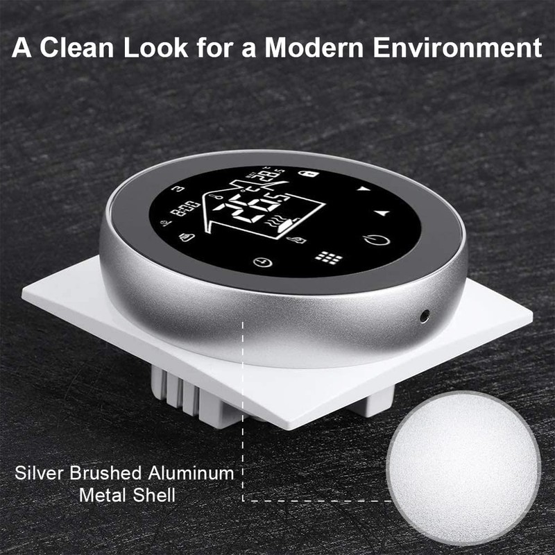 KETOTEK Smart Underfloor Heating Thermostats Water WiFi Compatible with Alexa,