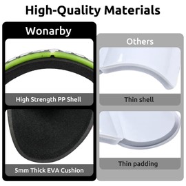 Children's Shin Pads, Football Shin Pads, Football Equipment with Adjustable Velcro Fastening, Lightweight, Durable, Non-Slip, Suitable for Boys and Girls Aged 2 to 18 Years, Green, S