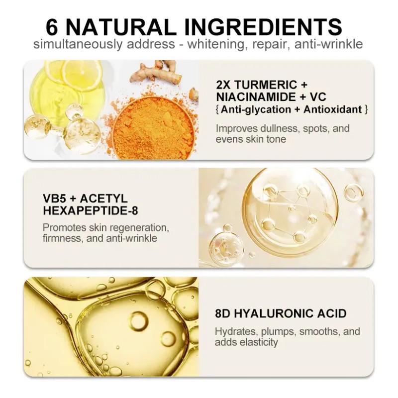 T, Sérum Facial De Niacinamida Con Vitamina C Para Iluminar