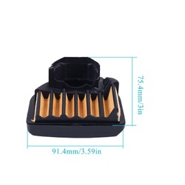 Atunee 455 Clutch Cover with Air Filter Tune Up kit for Husqvarna 455 455E 460 Chainsaw Replace 537286301 537255703 537255702