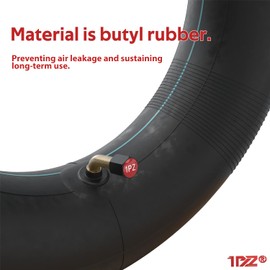 1PZ UK4-48A 2 Pack of 4.80/4.00-8 4.00-8 Heavy Duty Inner Tube with TR87 Angled Bent Valve for Wheelbarrow Minibike Go Kart Mower Hand Truck Cart Trailer Trolley Tire Tyre Butyl Rubber Durable