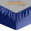 HOME ACE Royal Blue Single Bed Sheet - Fitted Sheet,