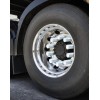 XIUHUA 20PCS 33mm Lug Nut Covers Chrome Screw-On 4" ABS