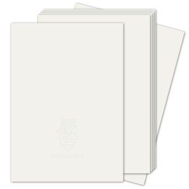 100 pcs // Zanders GOHRSMÜHLE Paper, White Matt DIN A4 // for High Quality Documents // Grammage: 90 G/Qm