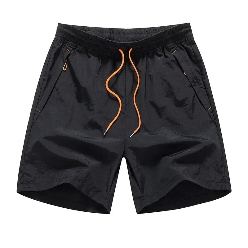 Men’s Double-Layer Swim Trunks for Beach & Pool – Quick-Dry