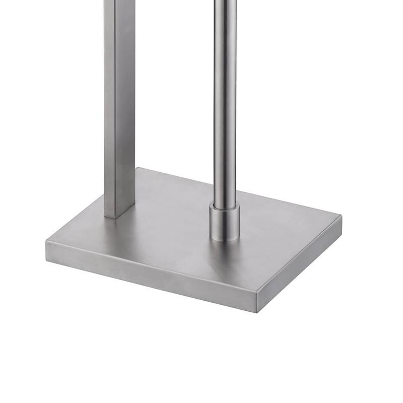 Miyili Bathroom Lavatory Toilet Tissue Roll Holder Stainless Steel Freestanding