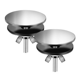 Sink Hole Cover Stainless Steel, 2 Pieces 2Inch Kitchen Sink Hole Cover for Sink Holes, Cover for Sink Holes, Brushed Stainless Steel Faucet Hole Cover for Sink, Countertops, Sink Faucet, Sink Top