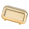 Tissue Box Cover Rectangular Electroplating Retro Napkin Box Holder for