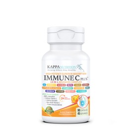 Quercetin 1,000mg, Vitamin C 1,000mg, Zinc 50mg, Vitamin D3 5,000iu, Selenium, Copper, Acerola, Ginger, Rutin, Bitter Orange, Rose Hips, Echinacea, Immune C Plus, 14 in 1 Immune C Plus (60 Count)