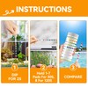Yiffer 175-Count 8-Way Aquarium Test Strips with Ammonia