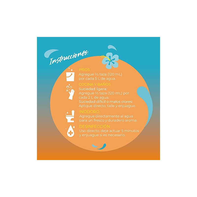 FLASH Flash Brisa Marina 1l, color, 1 L, pack ofpaquete