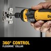 DEWALT Cordless Screwdriver, 4V USB Rechargeable Electric Screwdriver with 12