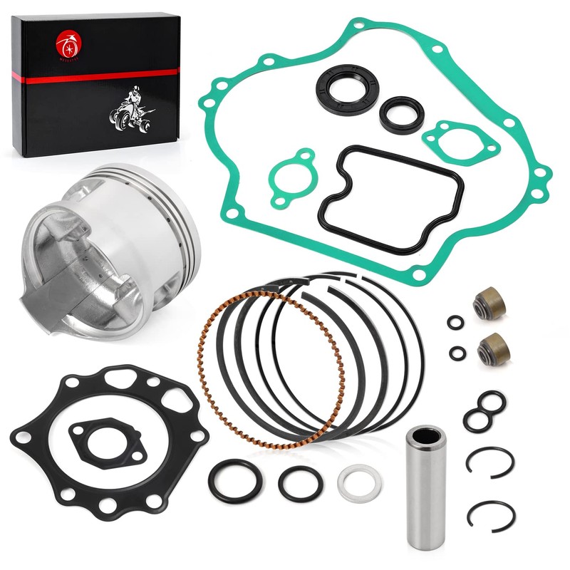 Engine Rebuild Gasket KIT W Piston & Rings & Seals