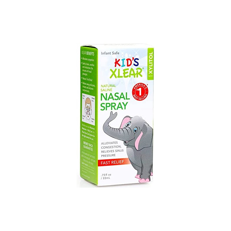 Xlear Kid's Sinus Care Spray - .75 oz, Pack of