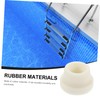 BESPORTBLE 4pcs Rubber Bumper Caps for Swimming Pool Ladder Durable