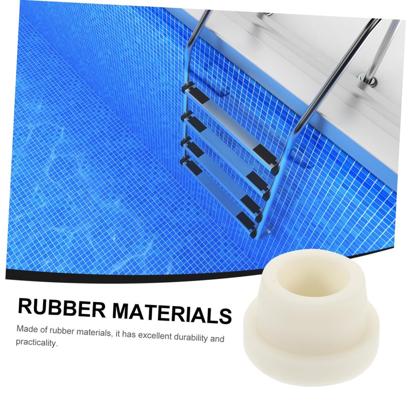 BESPORTBLE 4pcs Rubber Bumper Caps for Swimming Pool Ladder Durable