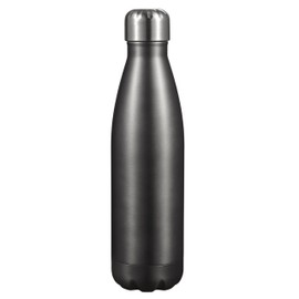 Visol Marina Double Wall Insulated Stainless Steel Water Bottle - 16oz (Brushed Gun Metal)