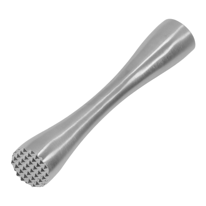 Stainless Steel Cocktail Muddler Food Grade Ergonomic One Piece Forging