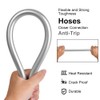 OSDUE Shower Hose, 1.5m PVC Universal Shower Pipe Anti-Kink, Standard