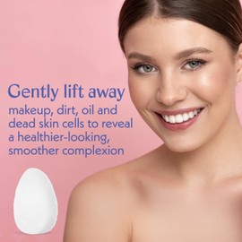 Berkland Paquete De 12 Esponjas Exfoliantes Faciales Regulares Para El Rostro - Limpieza Facial Diaria - Discos Exfoliantes - Esponja Para Eliminar Maquillaje Suciedad Y Piel Muerta - Disc