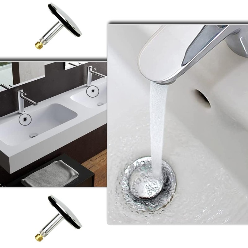 JIALWSJWAN Bathtub Chock Plug Adjustable Bathtub Plunger 44mm Sink Drain