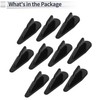 RATCHROLL 10 Pcs Universal Shark Fin Dummy Antenna Mount 3.1"