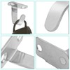 Cionyce 6 PCS Stainless Steel Screws Mount Ceiling Hooks, Brushed