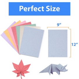Construction Paper Bulk (2400 Sheets), 9 x 12 Construction Paper Assorted Colors for Kids, Color Art Paper, 600 Sheets Per Pack, 4 Pack (2400)