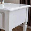 Leick Coastal Notions Nightstand, White