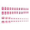 48Pcs Square Press on Nails Short & Press on Toenails