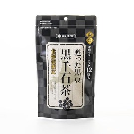 Dokura [Black Sengoku Tea] Hot and Cold Tea Pack, 12 Bags, Limited to Hokkaido, For Daily Health, Black Bean Tea Non-Caffeinated