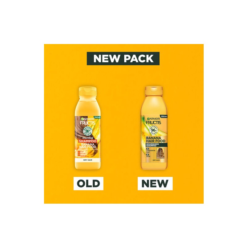Garnier Fructis Hair Food Nourishing Banana Shampoo 350ml