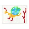 Lena 35623 Mosaic Plug-In Game Set, Mosaic with 100 Coloured