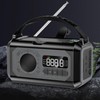 12000 mAh Emergency Weather Radio, Portable Emergency Weather Radio, Solar
