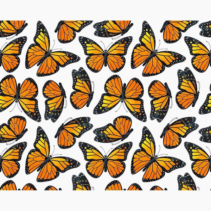 CafePress Monarch Butterfly Pattern Large Puzzle, 500 pcs.