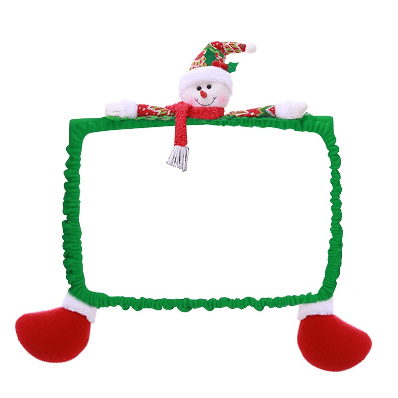 3D Christmas Cartoon 19-27inch Computer PC Monitor Display Frame Protective