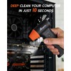 ATEngeus Compressed Air Duster, Stepless Speed Electric Air Duster with
