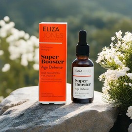 Eliza Jones Laboratories Face Serum, Neck Serum (Super Booster Retinol and Vitamin E, 30 mililiter)