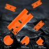 Flintronic Pack of 100 ceramic hob scrapers, replacement blades, plastic