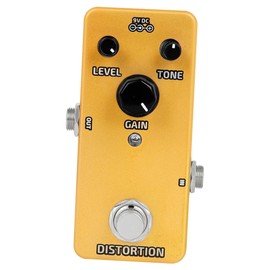 SUPVOX Guitar Effect Pedal Stereo Analog Delay for Electric Guitar Warm Tone Echo Effect Easy to Operate for Music School Performance Compact Design for Stage Use