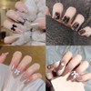 HappyHome Nail Parts, Ribbon, 3D Nail Parts, Large, 60 Pieces,