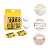 TOVINANNA 16Pcs Disposable Compressed Towels Convenient Portable Washcloths for Travel